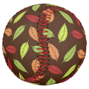 Pattern Of Leaves, Colourful Leaves, Autumn Leaves Softball