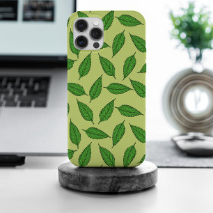 Pattern Of Leaves, Leaf Pattern, Spring Leaves iPhone 15 Pro Max Case
