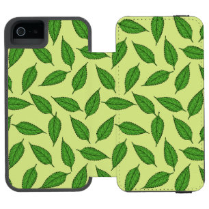Pattern Of Leaves, Leaf Pattern, Spring Leaves Incipio Watson™ iPhone 5 Wallet Case
