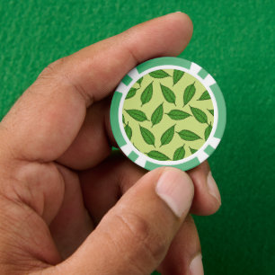 Pattern Of Leaves, Leaf Pattern, Spring Leaves Poker Chips