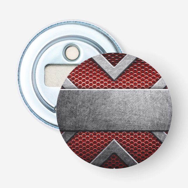 Pattern of metal plate bottle opener (Front)