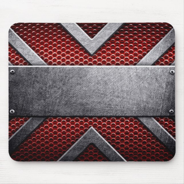 Pattern of metal plate mouse pad (Front)