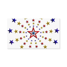 Pattern of Patriotic Stars