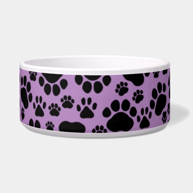 Pattern Of Paws, Black Paws, Dog Paws, Animal Paws (Front)