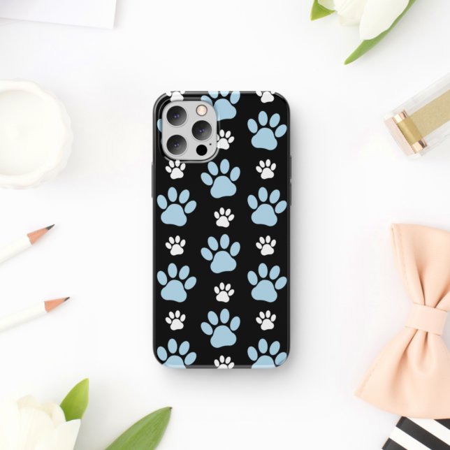 Pattern Of Paws, Blue Paws, Dog Paws, Animal Paws (Creator Uploaded)