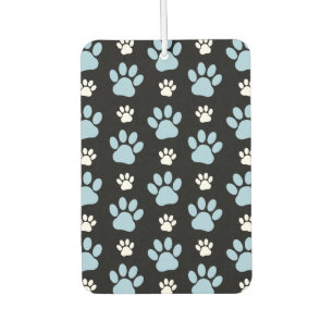 Pattern Of Paws, Blue Paws, Dog Paws, Animal Paws Car Air Freshener