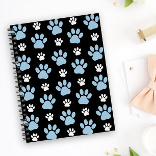 Pattern Of Paws, Blue Paws, Dog Paws, Animal Paws Planner