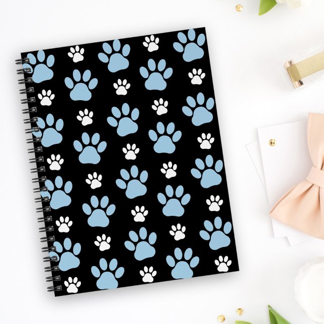 Pattern Of Paws, Blue Paws, Dog Paws, Animal Paws Planner (Creator Uploaded)