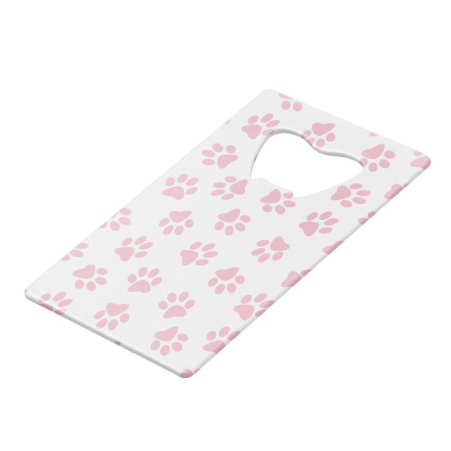 Pattern Of Paws, Dog Paws, Baby Pink Paws (Front Angled)