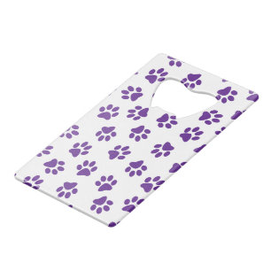 Pattern Of Paws, Dog Paws, Purple Paws