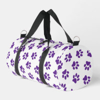 Pattern Of Paws, Dog Paws, Purple Paws