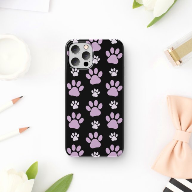 Pattern Of Paws, Lilac Paws, Dog Paws, Paw Prints (Creator Uploaded)