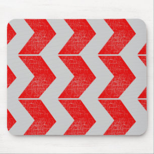 pattern of red arrows mouse pad