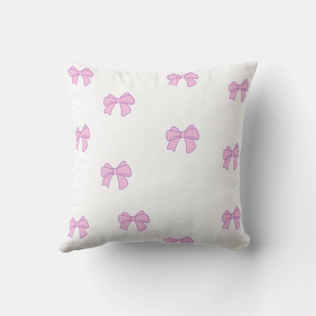 Pattern of ribbons cushion (Back)