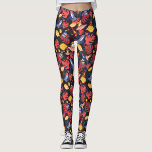 Pattern Of The Lovers Frogs 2 Leggings
