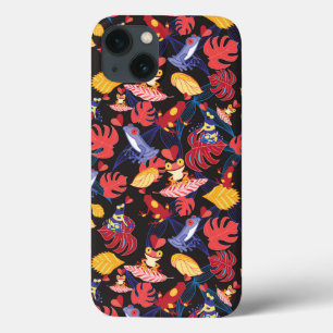 Pattern Of The Lovers Frogs iPhone 13 Case