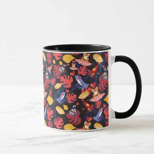 Pattern Of The Lovers Frogs Mug (Right)