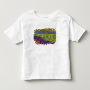 Pattern of tulips hyacinth, and Grape Hyacinth Toddler T-Shirt