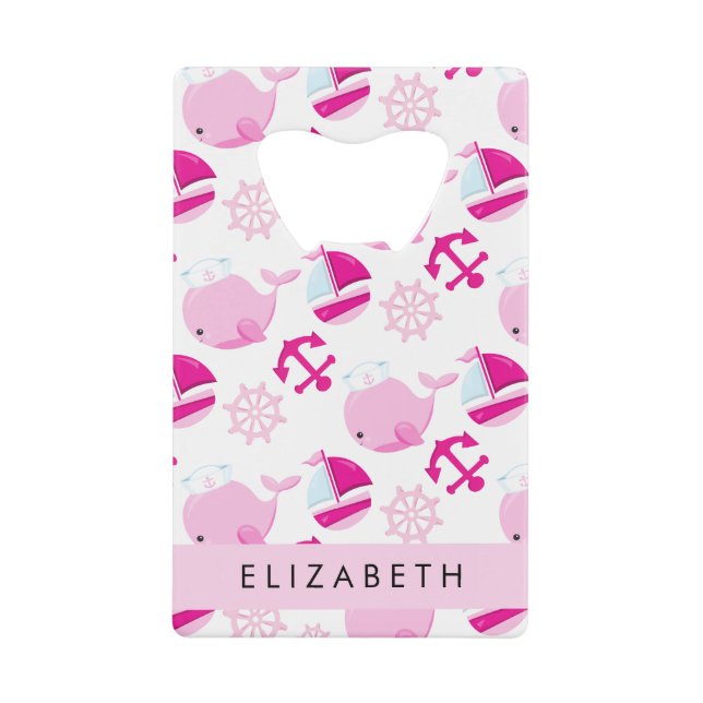 Pattern Of Whales, Pink Whales, Your Name (Front)