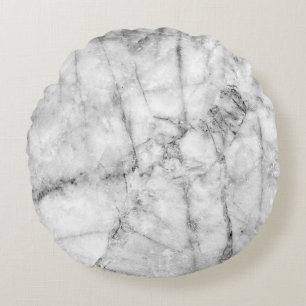 Pattern on the white marble floor texture and back round cushion