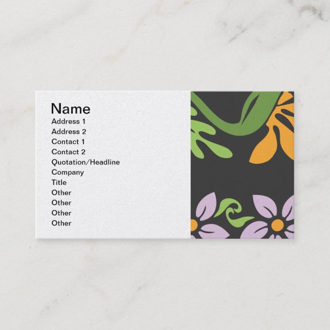 pattern_paradise_found_jilbert.ai business card (Front)