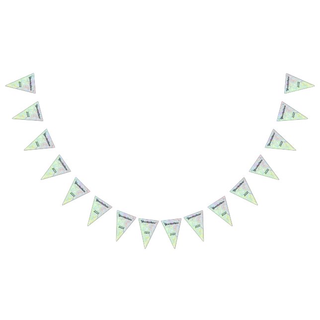 pattern, pastel, mint, pink, turquoise, white, vib bunting  (All)