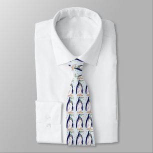 pattern penguin tie