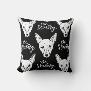 Pattern Pets Strong Dogs Lover     Cushion