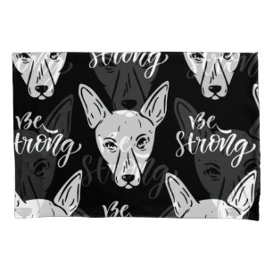 Pattern Pets Strong Dogs Lover    Pillowcase