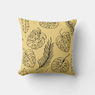 Pattern Plants Leaf from tropical forests and Mons Cushion