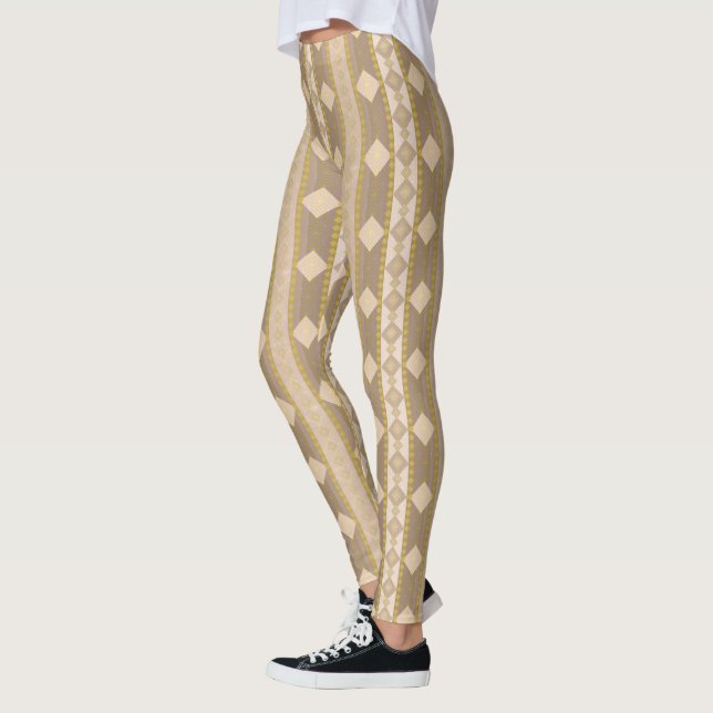 Pattern Print Leggings (Left)