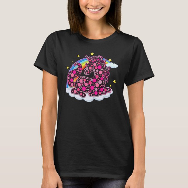 Pattern Rainbow Unicorn September International Do T-Shirt (Front)