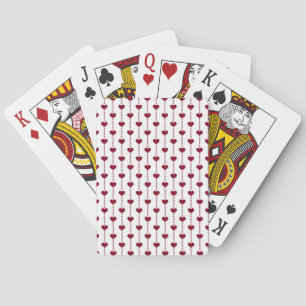 Pattern/Red Hearts Playing Cards