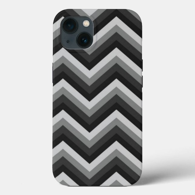 Pattern Retro Zig Zag Chevron Case-Mate iPhone Case (Back)