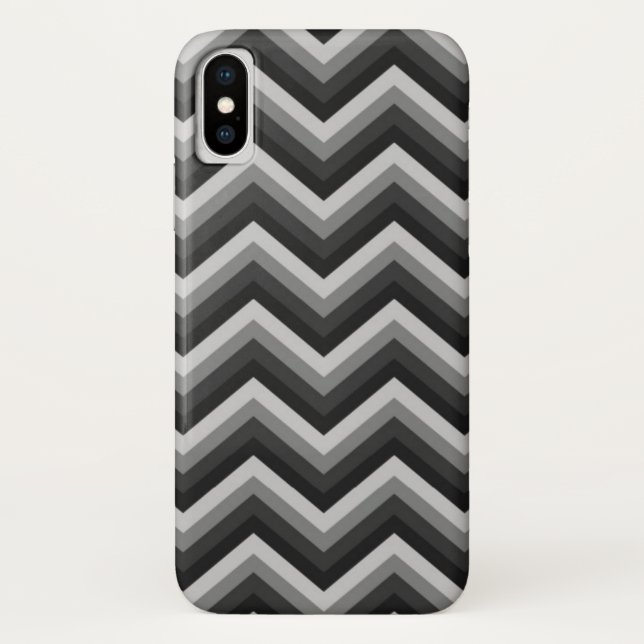 Pattern Retro Zig Zag Chevron Case-Mate iPhone Case (Back)