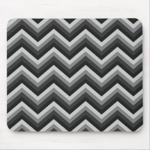 Pattern Retro Zig Zag Chevron Mouse Pad