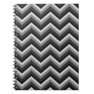 Pattern Retro Zig Zag Chevron Notebook