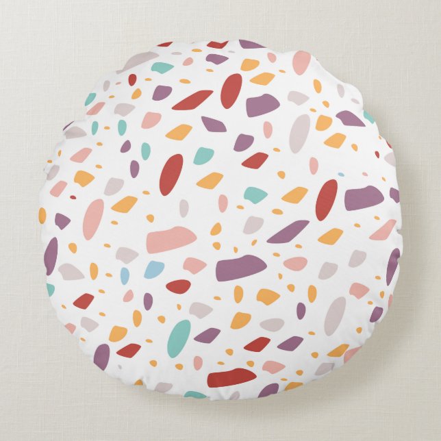 pattern round cushion (Front)