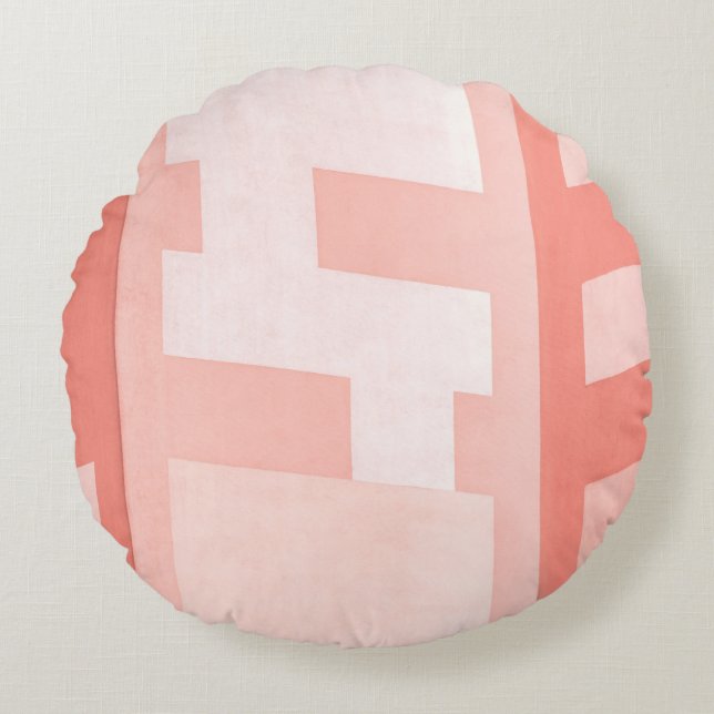 Pattern Round Cushion (Front)