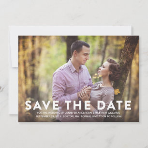 PATTERN SAVE THE DATE ANNOUNCEMENT