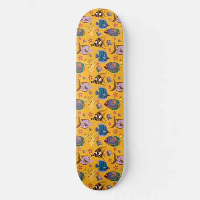 pattern skateboard (Front)