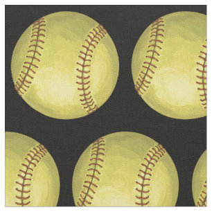 Pattern Softball Fabric