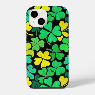 Pattern St. Patrick's Day Clovers iPhone 14 Case