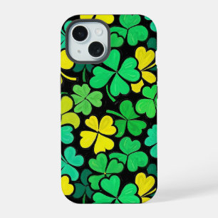 Pattern St. Patrick's Day Clowers iPhone 15 Case