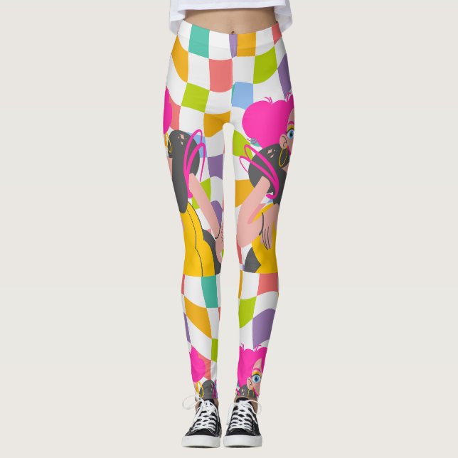PATTERN   STYLE DESIGN LEGGINGS (Front)