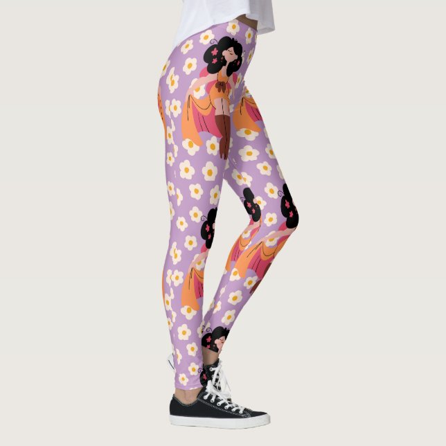PATTERN   STYLE DESIGN LEGGINGS (Right)