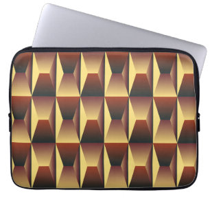 Pattern Stylish Fashion- Geometric Modern Elegant Laptop Sleeve