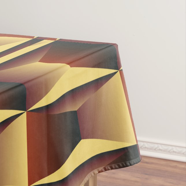 Pattern Stylish Fashion- Geometric Modern Elegant Tablecloth (In Situ)