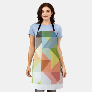 Pattern Stylish Fashion Geometric Vintage Apron