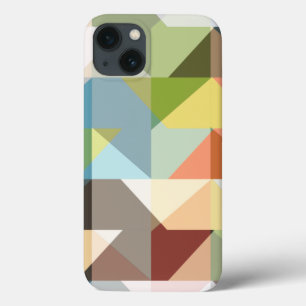Pattern Stylish Fashion Geometric Vintage iPhone 13 Case
